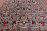 Peshawar Hand Knotted Wool Rug - 8' 11" X 11' 7" - Golden Nile