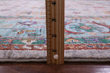 Grey Peshawar Handmade Wool Rug - 8' 1" X 9' 10" - Golden Nile