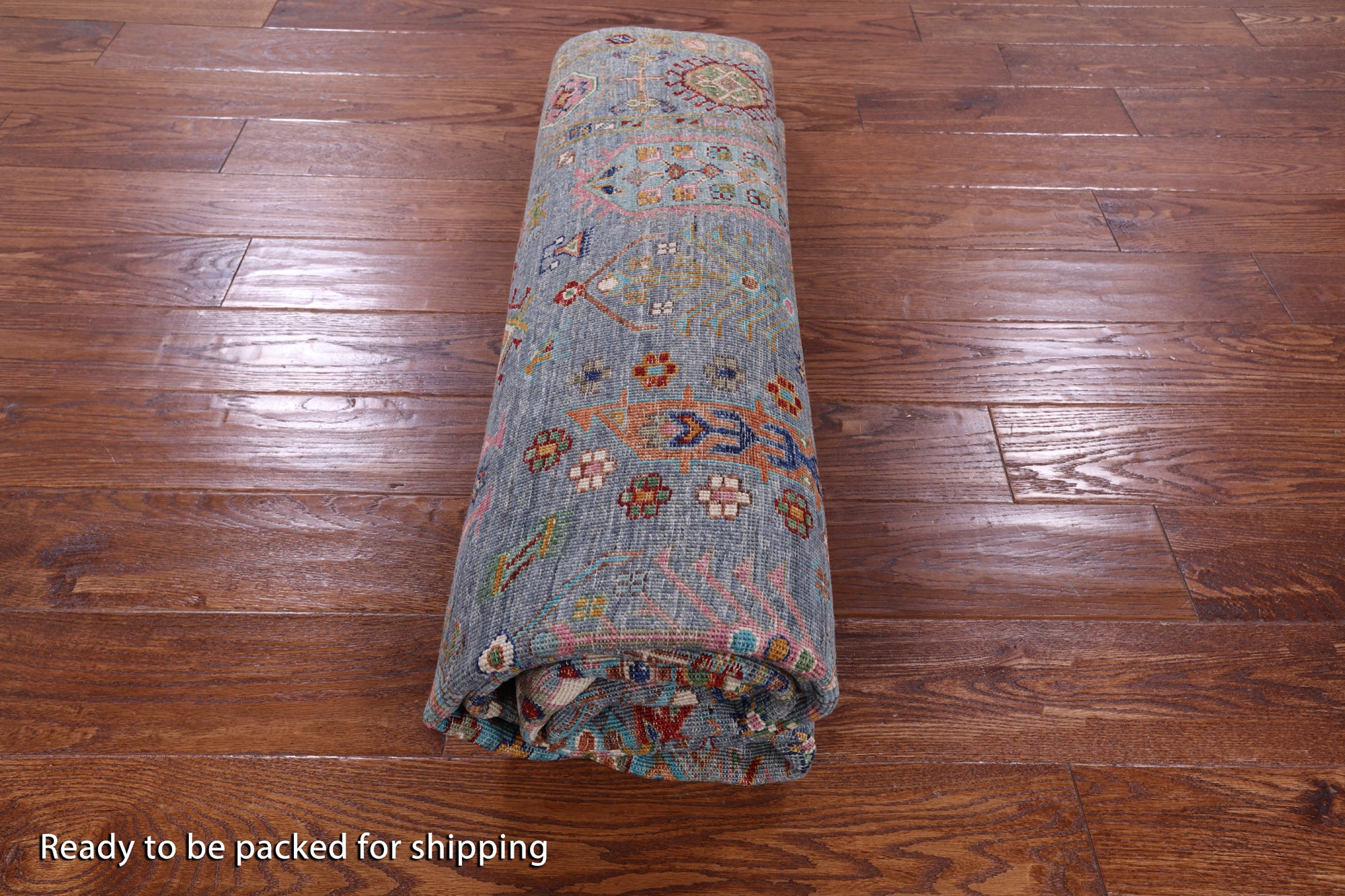 Turkmen Ersari Hand Knotted Wool Rug - 5' 9" X 8' 0" - Golden Nile