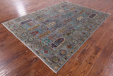 Turkmen Ersari Hand Knotted Wool Rug - 5' 9" X 8' 0" - Golden Nile