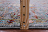 Turkmen Ersari Hand Knotted Wool Rug - 5' 9" X 8' 0" - Golden Nile