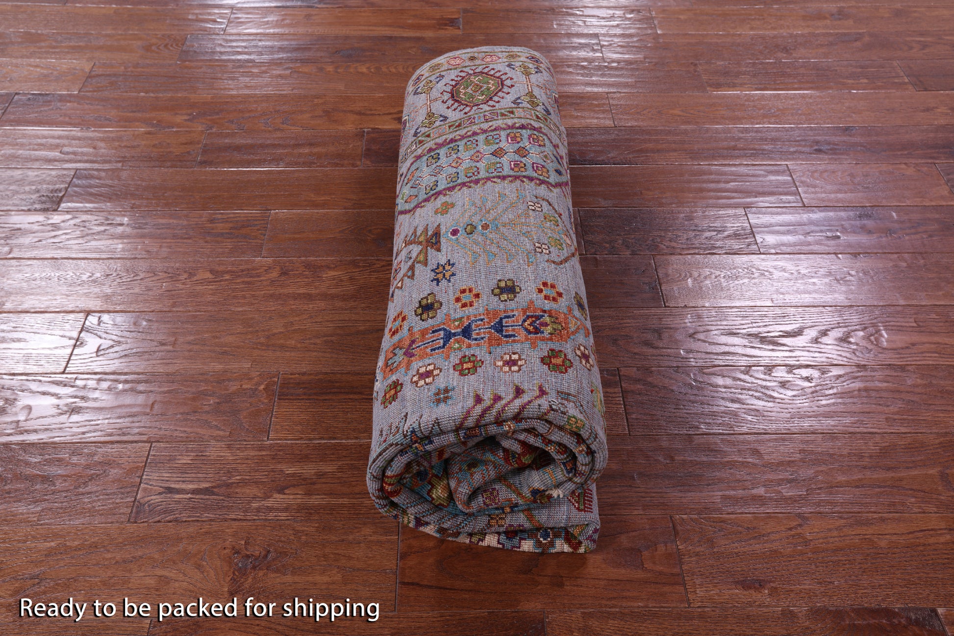 Turkmen Ersari Handmade Wool Rug - 5' 9" X 8' 0" - Golden Nile