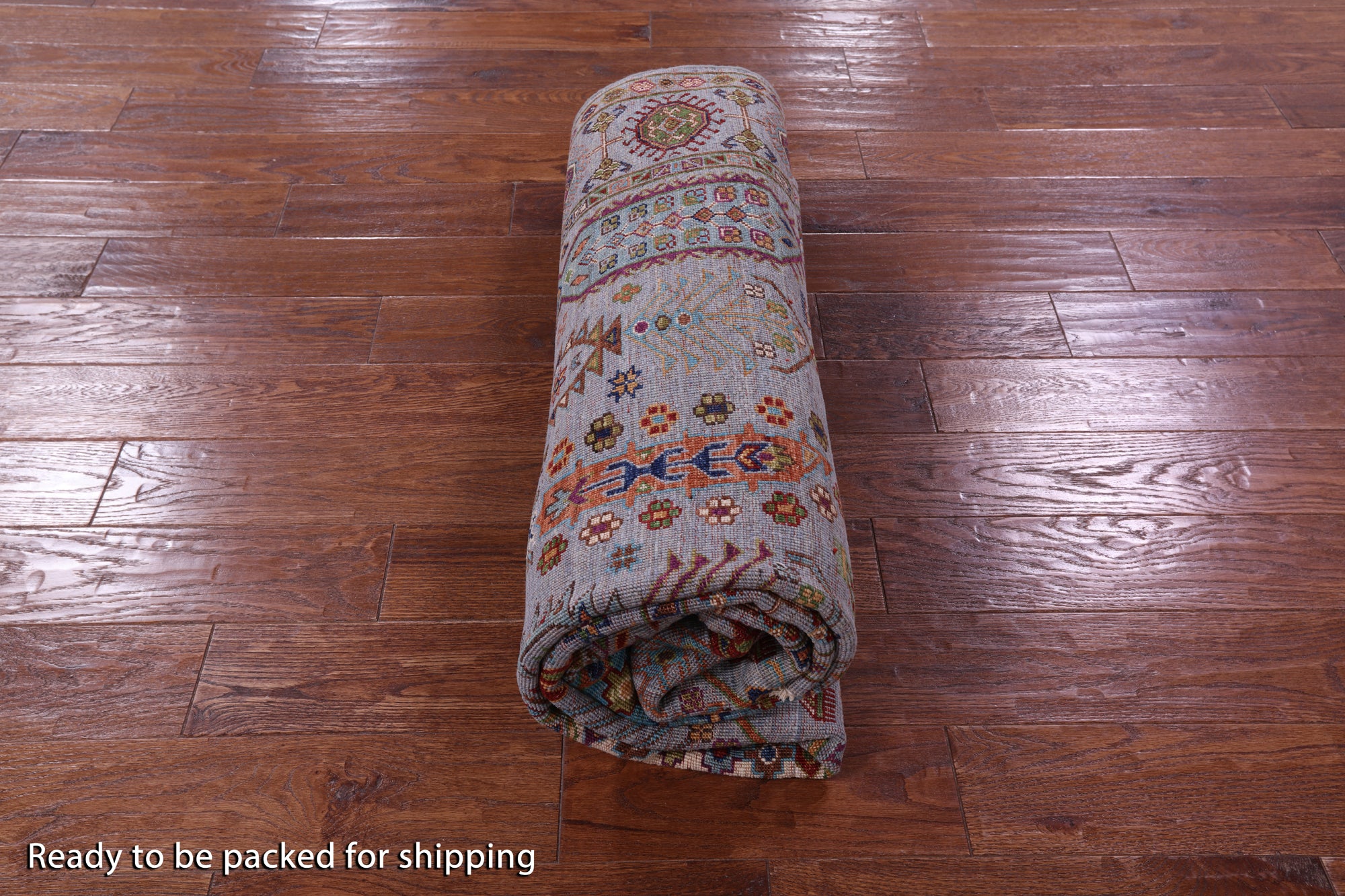 Turkmen Ersari Handmade Wool Rug - 5' 9" X 8' 0" - Golden Nile