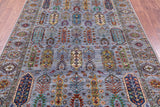 Turkmen Ersari Handmade Wool Rug - 5' 9" X 8' 0" - Golden Nile
