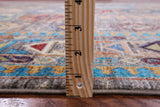 Turkmen Ersari Hand Knotted Wool Rug - 6' 10" X 10' 1" - Golden Nile