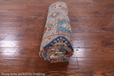 Turkmen Ersari Hand Knotted Wool Rug - 6' 10" X 10' 1" - Golden Nile
