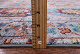 Grey Turkmen Ersari Hand Knotted Wool Rug - 4' 11" X 6' 8" - Golden Nile