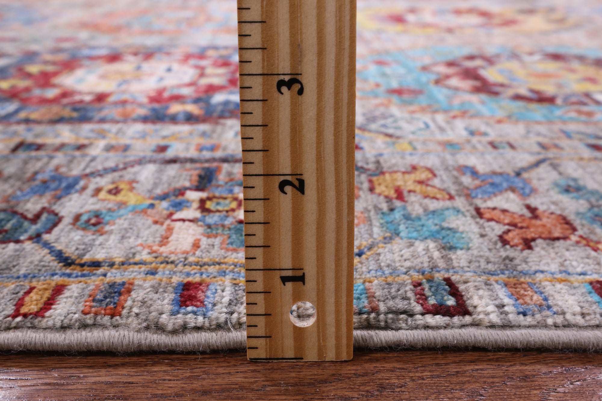 Turkmen Ersari Handmade Wool Rug - 5' 1" X 6' 9" - Golden Nile