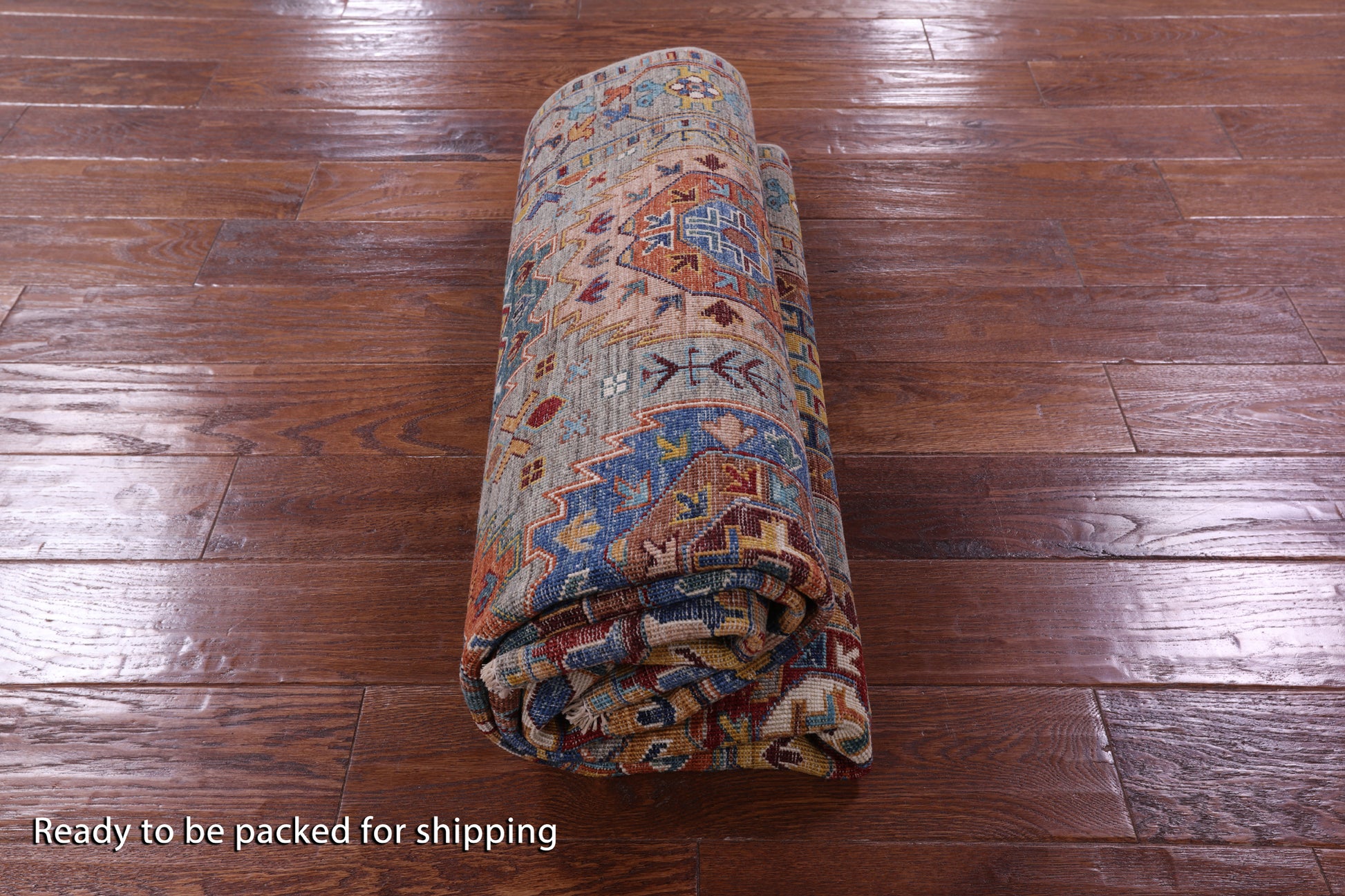 Turkmen Ersari Handmade Wool Rug - 5' 1" X 6' 9" - Golden Nile