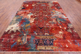 Modern Fine Serapi Hand Knotted Wool Rug - 8' 10" X 11' 10" - Golden Nile