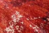 Modern Fine Serapi Hand Knotted Wool Rug - 8' 10" X 11' 10" - Golden Nile