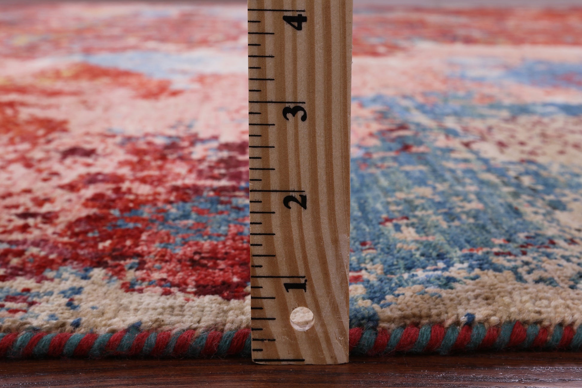 Modern Fine Serapi Hand Knotted Wool Rug - 8' 10" X 11' 10" - Golden Nile
