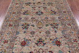 Peshawar Hand Knotted Wool Rug - 5' 8" X 7' 8" - Golden Nile