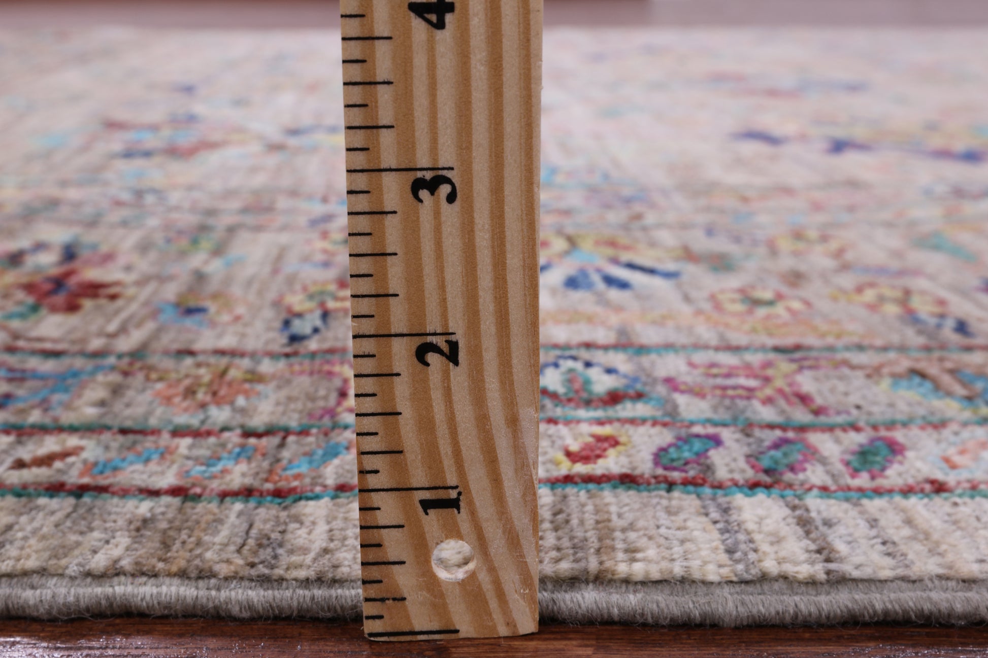 Peshawar Hand Knotted Wool Rug - 5' 8" X 7' 8" - Golden Nile