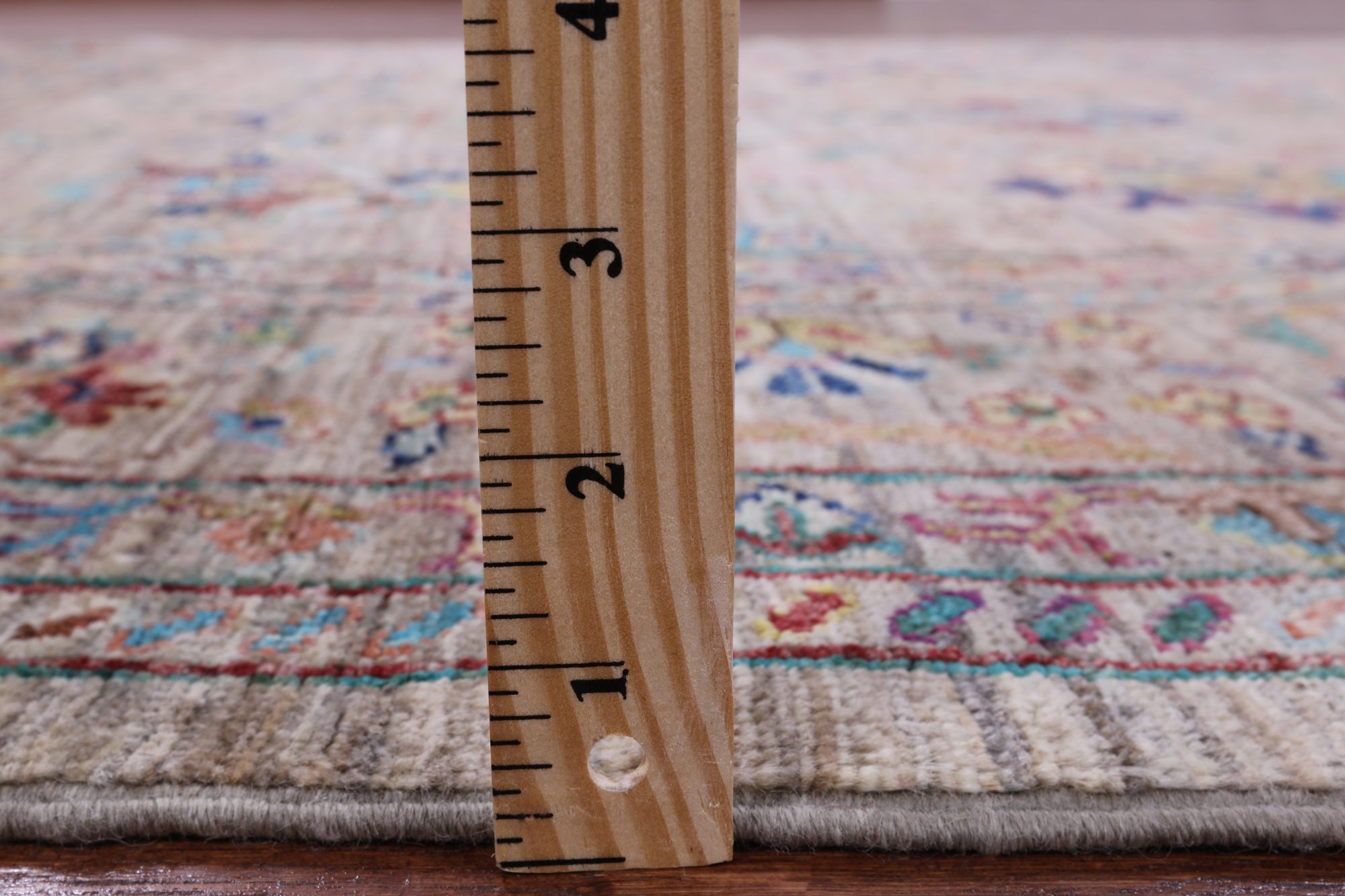 Peshawar Hand Knotted Wool Rug - 5' 8" X 7' 8" - Golden Nile