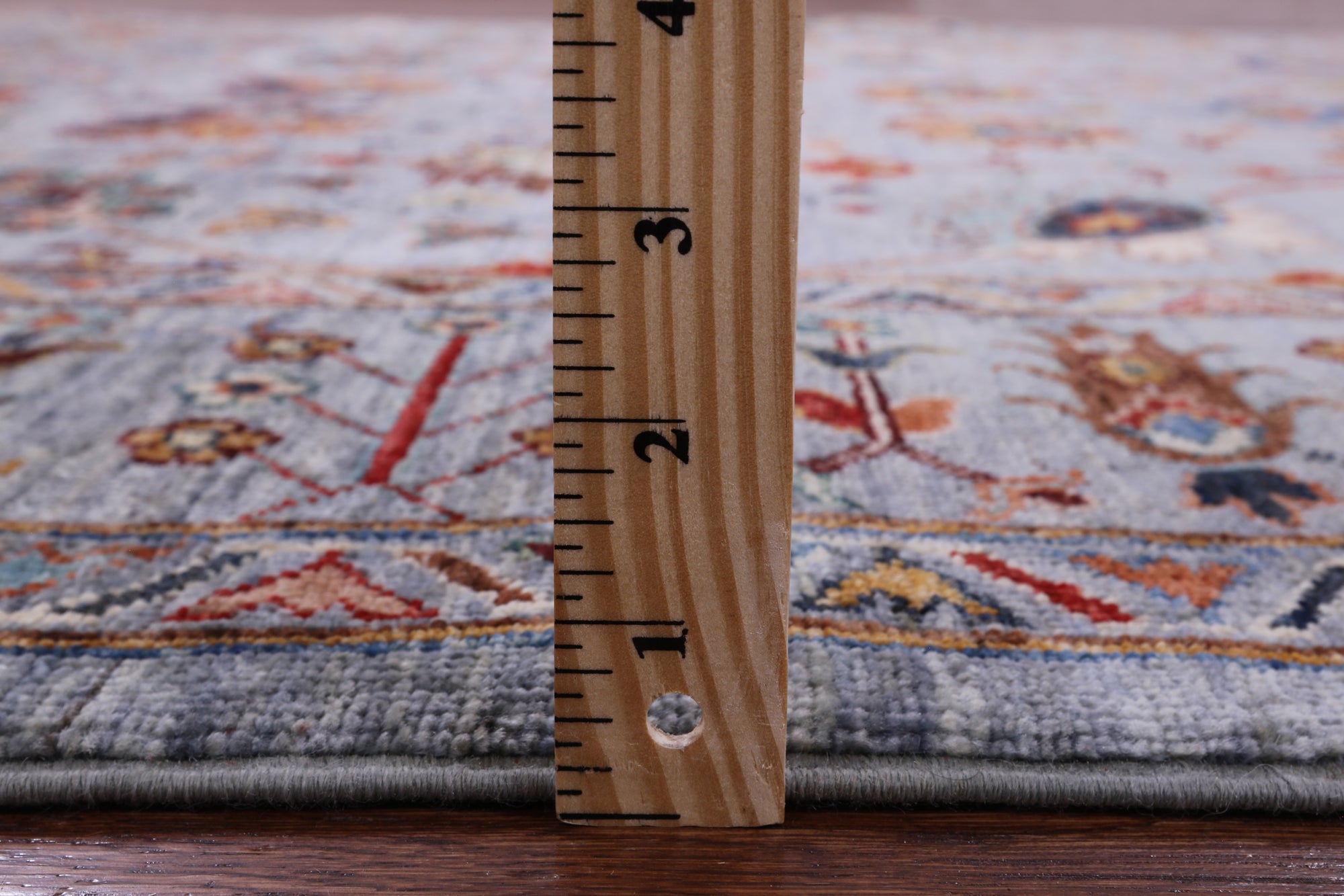 Peshawar Hand Knotted Wool Rug - 5' 9" X 7' 9" - Golden Nile