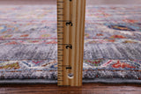 Grey Peshawar Hand Knotted Wool Rug - 4' 2" X 6' 0" - Golden Nile