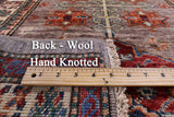 Super Kazak Handmade Wool Runner Rug - 2' 10" X 10' 5" - Golden Nile