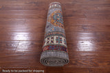 Super Kazak Handmade Wool Runner Rug - 2' 10" X 10' 5" - Golden Nile