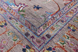 Peshawar Hand Knotted Wool Rug - 6' 7" X 10' 0" - Golden Nile