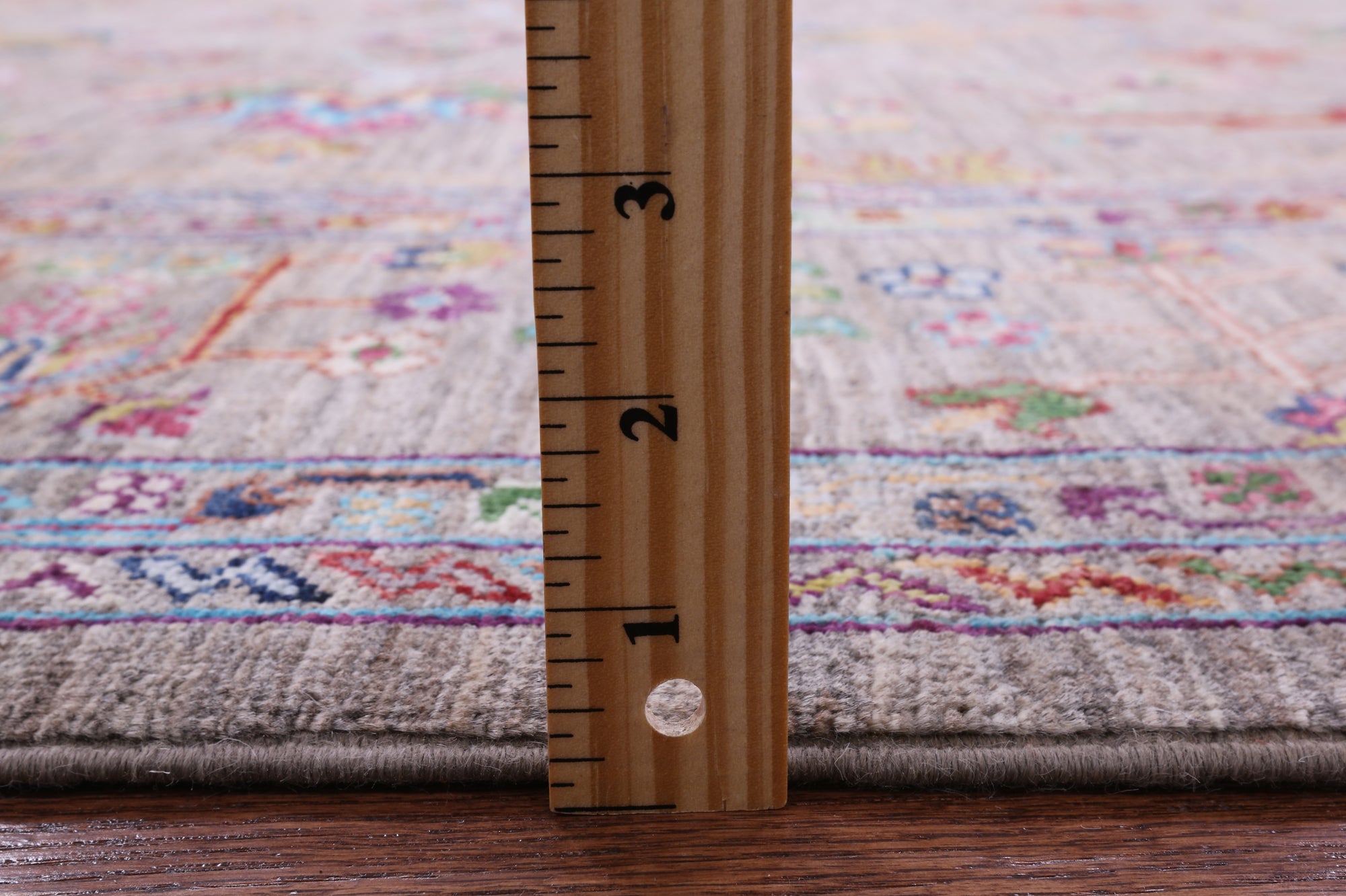 Peshawar Hand Knotted Wool Rug - 6' 7" X 10' 0" - Golden Nile