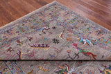 Peshawar Hand Knotted Wool Rug - 6' 7" X 10' 0" - Golden Nile