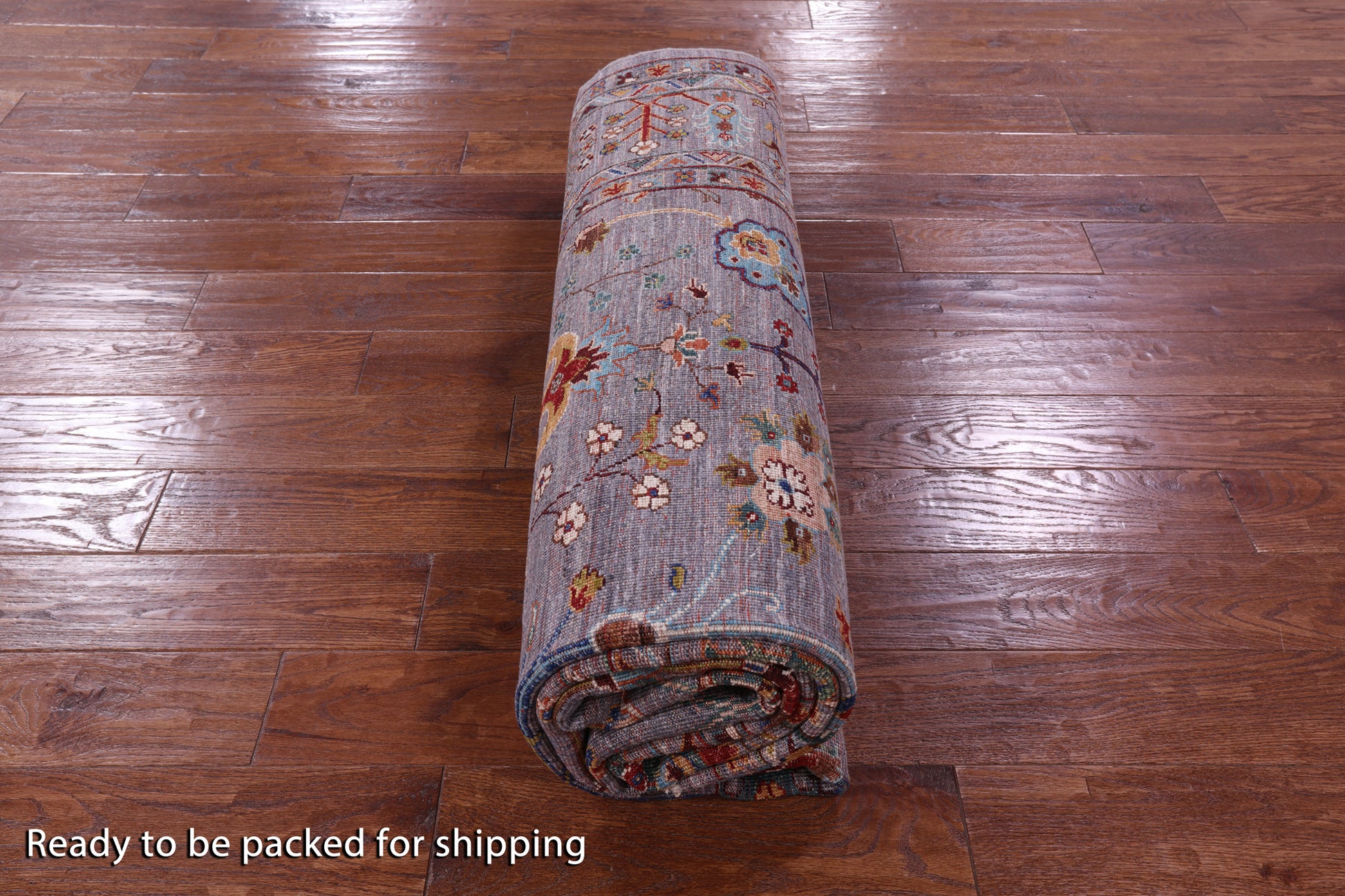 Peshawar Hand Knotted Wool Rug - 6' 9" X 9' 9" - Golden Nile