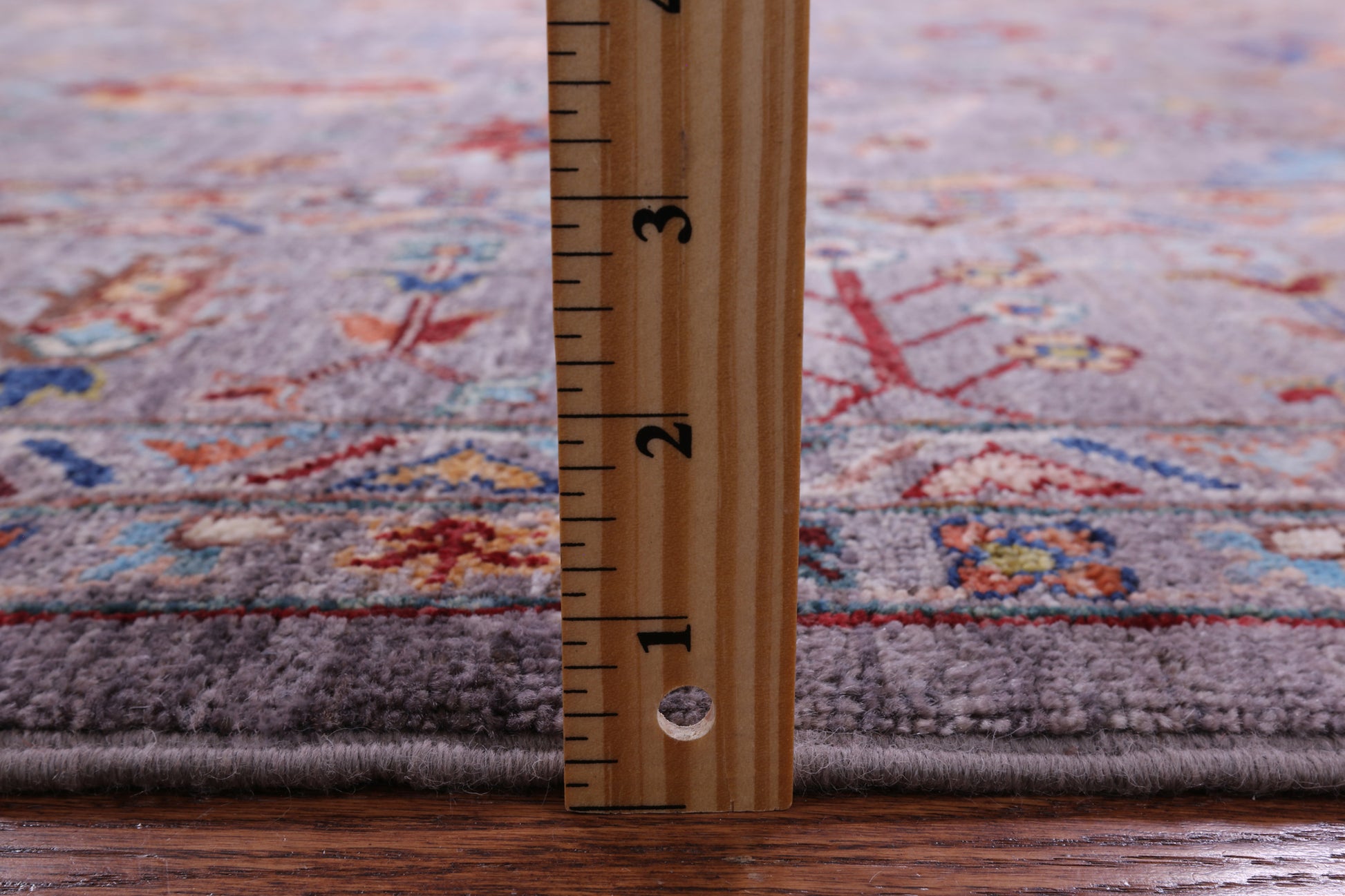Peshawar Hand Knotted Wool Rug - 6' 9" X 9' 9" - Golden Nile