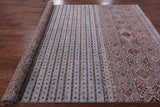 Khorjin Persian Gabbeh Hand Knotted Wool Rug - 7' 11" X 10' 5" - Golden Nile