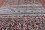 Khorjin Persian Gabbeh Hand Knotted Wool Rug - 7' 11" X 10' 5" - Golden Nile