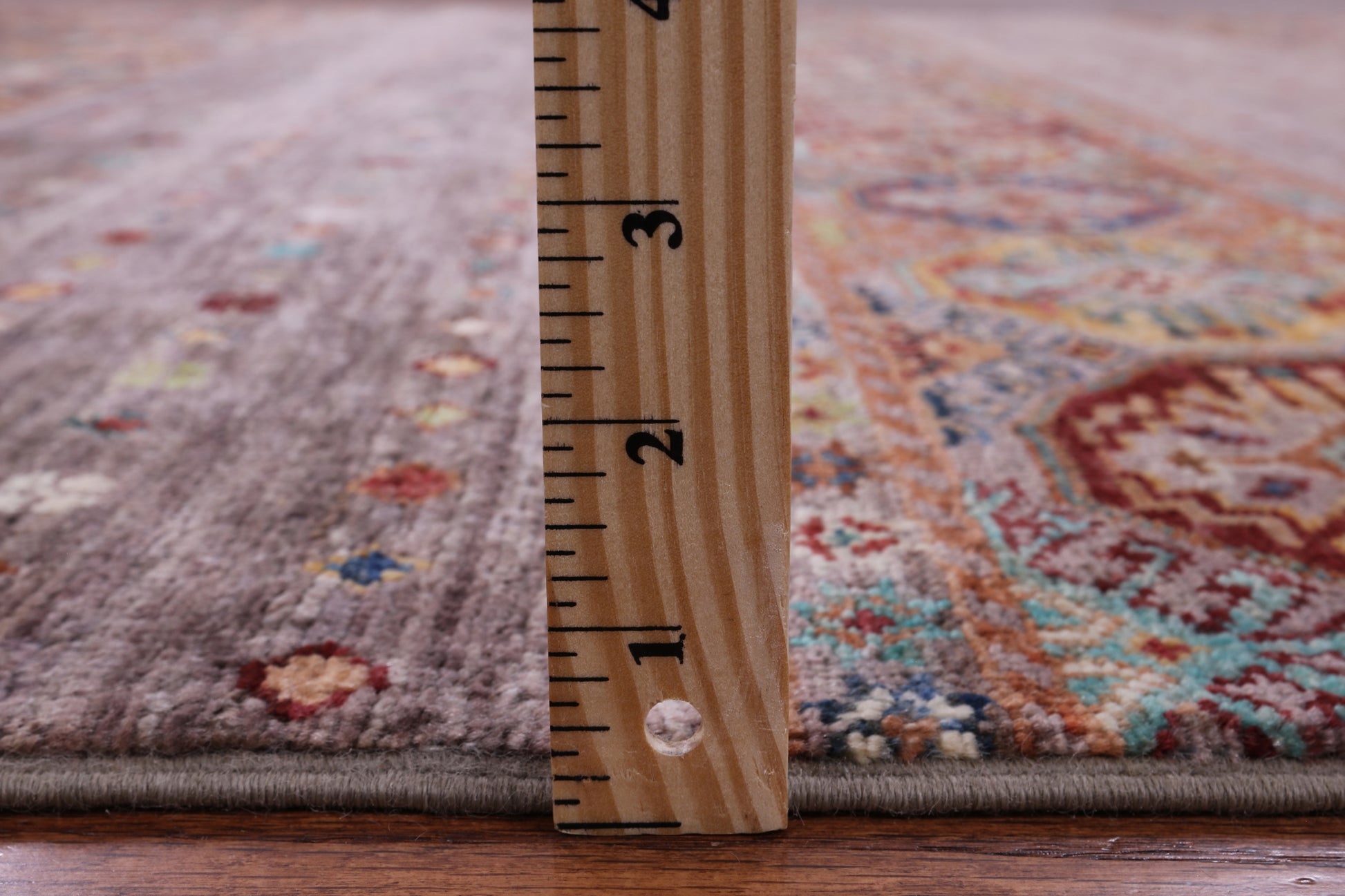 Khorjin Persian Gabbeh Handmade Wool Rug - 6' 11" X 9' 9" - Golden Nile
