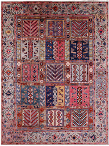 Persian Fine Serapi Handmade Wool Rug - 9' 1