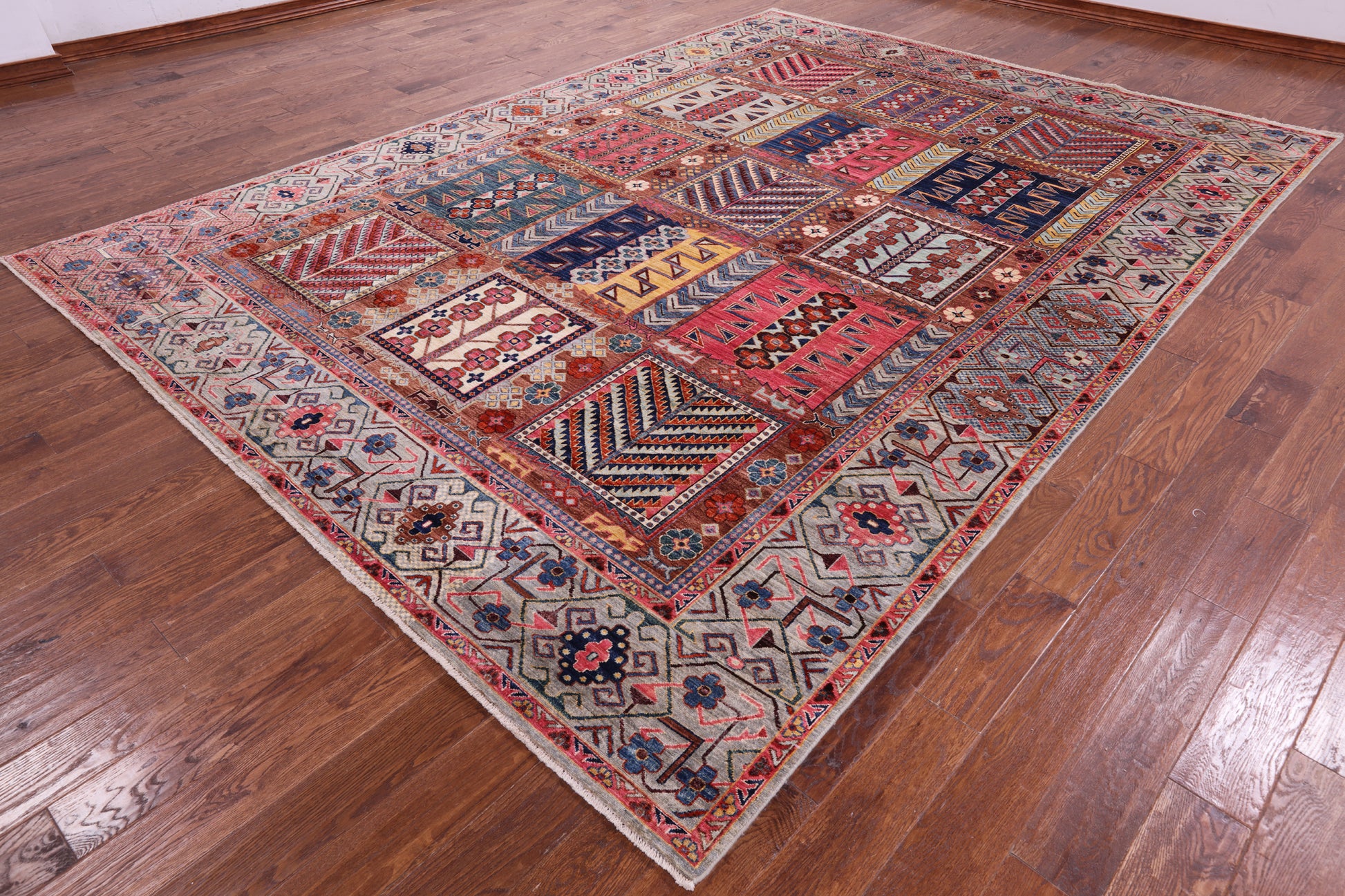 Persian Fine Serapi Handmade Wool Rug - 9' 1" X 12' 4" - Golden Nile