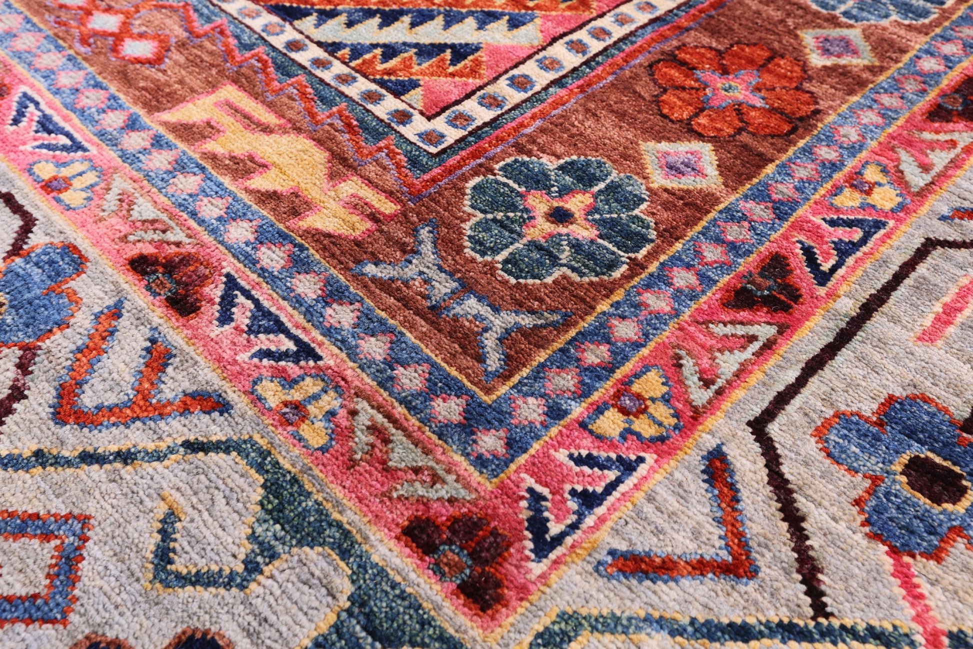 Persian Fine Serapi Handmade Wool Rug - 9' 1" X 12' 4" - Golden Nile