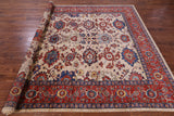 Persian Fine Serapi Hand Knotted Wool Rug - 8' 0" X 9' 8" - Golden Nile