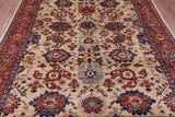 Persian Fine Serapi Hand Knotted Wool Rug - 8' 0" X 9' 8" - Golden Nile