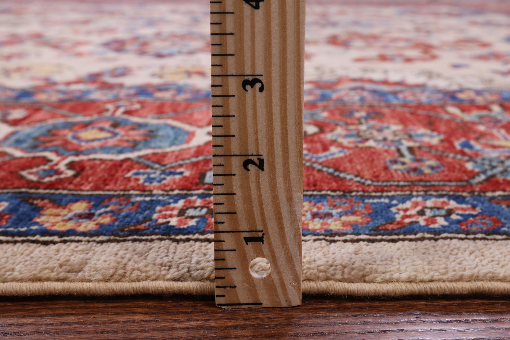 Persian Fine Serapi Hand Knotted Wool Rug - 8' 0" X 9' 8" - Golden Nile