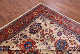 Persian Fine Serapi Hand Knotted Wool Rug - 8' 0" X 9' 8" - Golden Nile