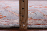 Turkish Oushak Handmade Wool Rug - 7' 10" X 9' 8" - Golden Nile