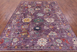 Turkish Oushak Hand Knotted Wool Rug - 8' 2" X 10' 1" - Golden Nile