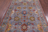 Turkish Oushak Hand Knotted Wool Rug - 5' 6" X 8' 7" - Golden Nile