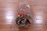 Brown Turkmen Ersari Hand Knotted Wool Rug - 5' 7" X 7' 10" - Golden Nile