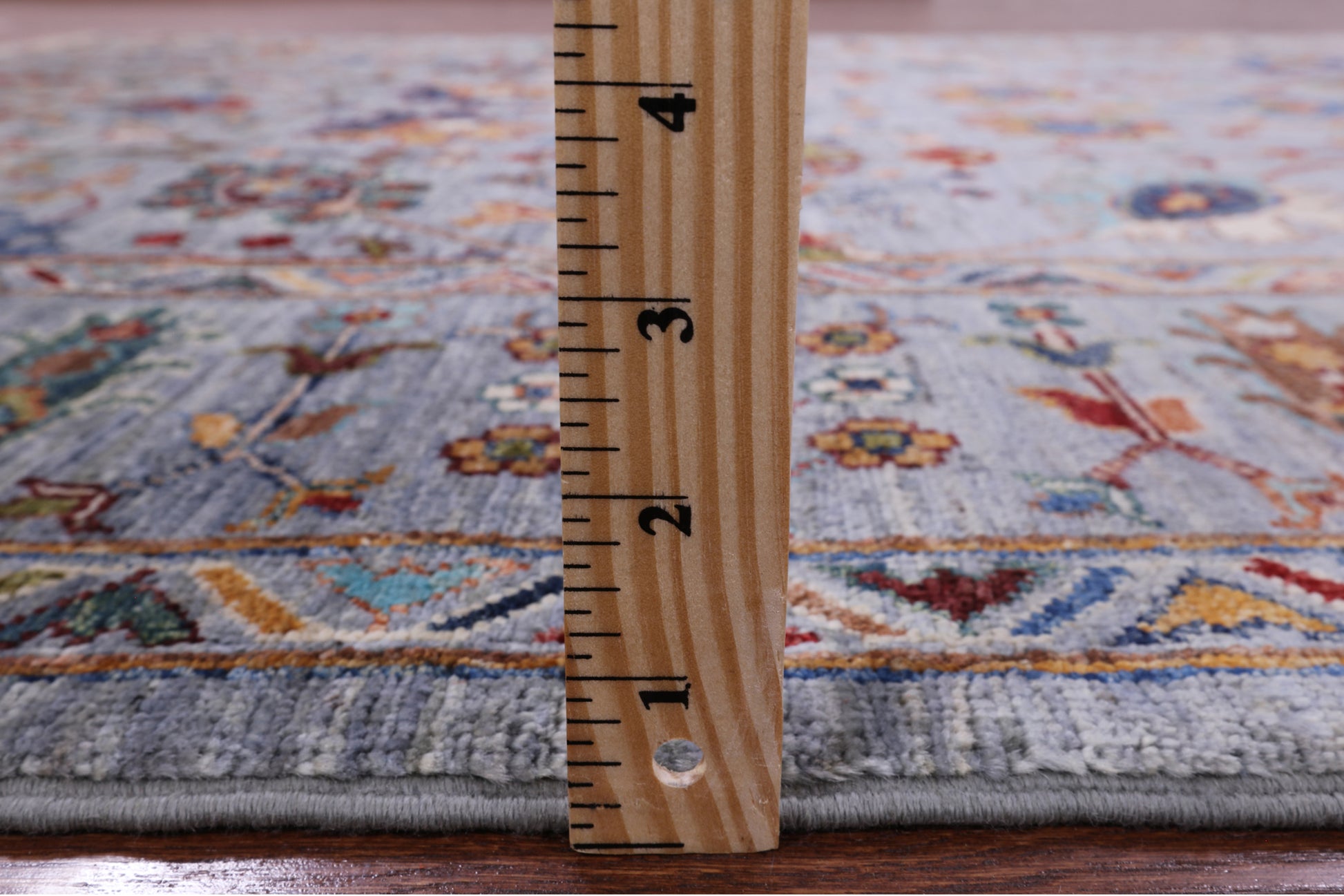 Peshawar Hand Knotted Wool Rug - 5' 6" X 7' 8" - Golden Nile