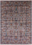 Peshawar Handmade Wool Rug - 5' 11" X 8' 1" - Golden Nile