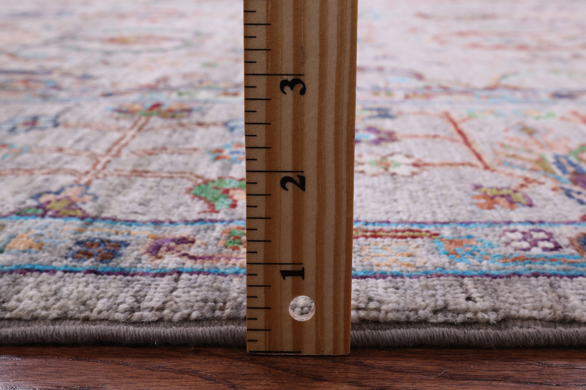 Peshawar Handmade Wool Rug - 5' 11" X 8' 1" - Golden Nile