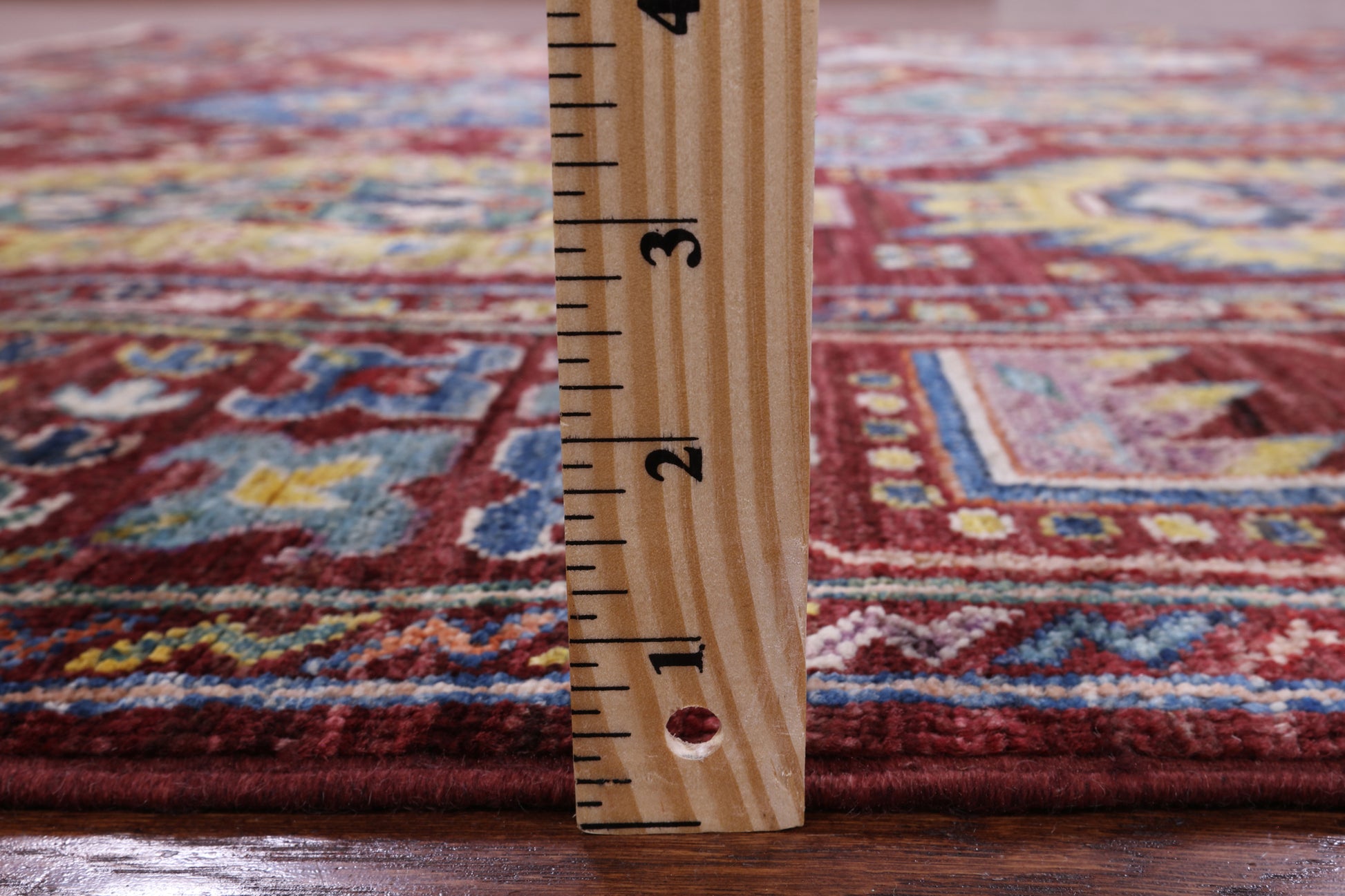 Turkmen Ersari Hand Knotted Wool Rug - 5' 7" X 7' 10" - Golden Nile
