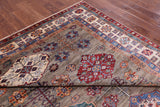 Super Kazak Hand Knotted Wool Rug - 8' 2" X 11' 1" - Golden Nile