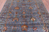 Peshawar Handmade Wool Rug - 5' 9" X 7' 9" - Golden Nile