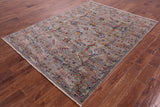 Peshawar Hand Knotted Wool Rug - 5' 8" X 7' 8" - Golden Nile