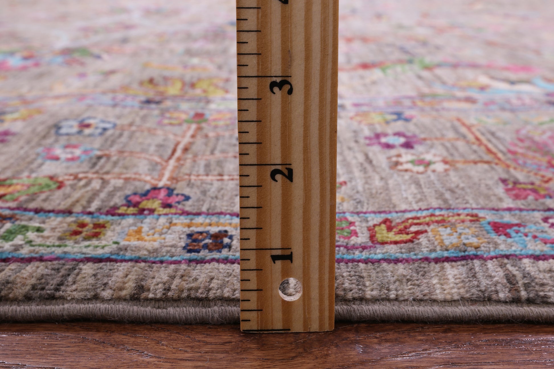 Peshawar Hand Knotted Wool Rug - 5' 8" X 7' 8" - Golden Nile